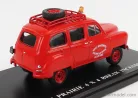 RENAULT  COLORALE POMPIERS BREAK 4x4 SERVICE DEPARTEMENTAL D'INCENDIE ET DE SECOURS DE LA VENDEE 1955  RED
