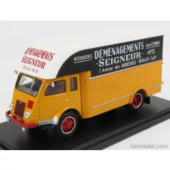   RENAULT  2.5T. TRUCK VAN FOURGON DEMENAGEMENT SEIGNEUR 1955  YELLOW BLACK