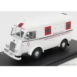   RENAULT  206 E1 VAN AMBULANCE SERVICE MEDICAL REGIE NATIONALE DES USINES RENAULT 1959  WHITE