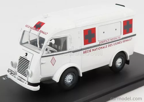 RENAULT  206 E1 VAN AMBULANCE SERVICE MEDICAL REGIE NATIONALE DES USINES RENAULT 1959  WHITE