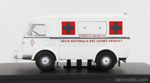 RENAULT  206 E1 VAN AMBULANCE SERVICE MEDICAL REGIE NATIONALE DES USINES RENAULT 1959  WHITE