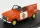 RENAULT  R4 VAN FOURGONETTE GARAGE SEGUIN RENAULT SERVICE 1952  ORANGE WHITE