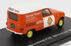 RENAULT  R4 VAN FOURGONETTE GARAGE SEGUIN RENAULT SERVICE 1952  ORANGE WHITE