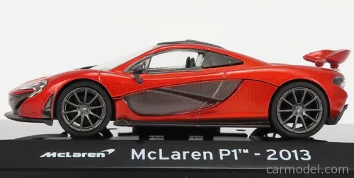 McLAREN  P1 2013 - CON VETRINA - WITH SHOWCASE  COPPER MET CARBON