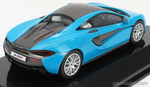 McLAREN  570S COUPE 2016 - CON VETRINA - WITH SHOWCASE  BLUE