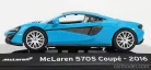 McLAREN  570S COUPE 2016 - CON VETRINA - WITH SHOWCASE  BLUE