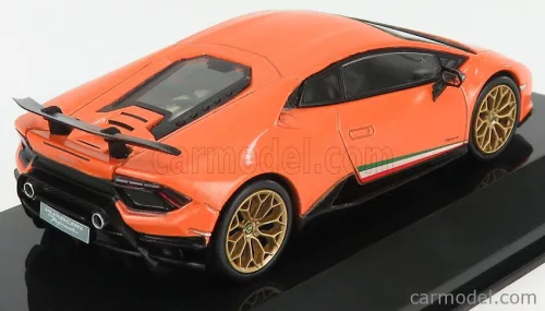 LAMBORGHINI  HURACAN PERFORMANTE 2017 - CON VETRINA - WITH SHOWCASE  ORANGE MET