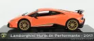 LAMBORGHINI  HURACAN PERFORMANTE 2017 - CON VETRINA - WITH SHOWCASE  ORANGE MET