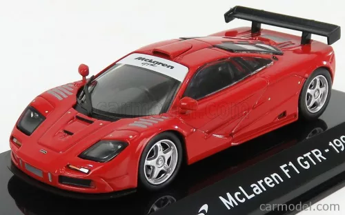 McLAREN  F-1 GTR 1995 - CON VETRINA - WITH SHOWCASE  RED