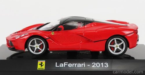 FERRARI  LAFERRARI 2013 - CON VETRINA - WITH SHOWCASE  RED BLACK
