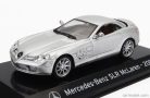 MERCEDES BENZ  SLR McLAREN 2003 - CON VETRINA - WITH SHOWCASE  SILVER
