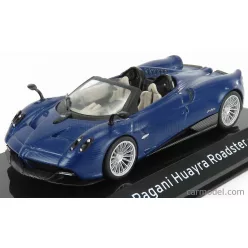   PAGANI  HUAYRA ROADSTER 2017 - CON VETRINA - WITH SHOWCASE  BLUE