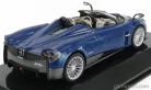 PAGANI  HUAYRA ROADSTER 2017 - CON VETRINA - WITH SHOWCASE  BLUE