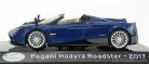 PAGANI  HUAYRA ROADSTER 2017 - CON VETRINA - WITH SHOWCASE  BLUE
