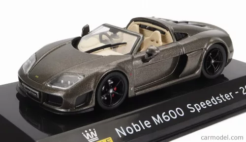 NOBLE  M600 SPEEDSTER 2017 - CON VETRINA - WITH SHOWCASE  BROWN
