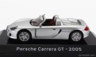 PORSCHE  CARRERA GT SPIDER 2005 - CON VETRINA - WITH SHOWCASE  SILVER