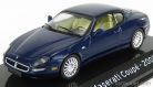 MASERATI  COUPE 2002 - CON VETRINA - WITH SHOWCASE  BLUE