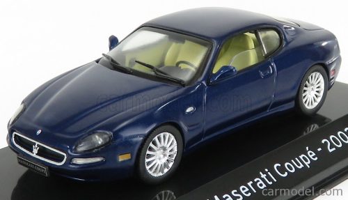 MASERATI  COUPE 2002 - CON VETRINA - WITH SHOWCASE  BLUE