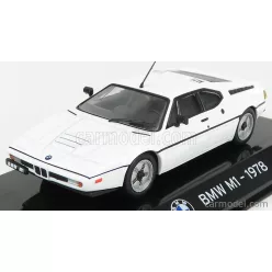 BMW  M1 1978 - CON VETRINA - WITH SHOWCASE  WHITE