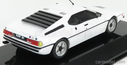 BMW  M1 1978 - CON VETRINA - WITH SHOWCASE  WHITE