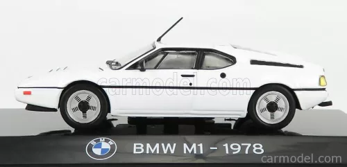 BMW  M1 1978 - CON VETRINA - WITH SHOWCASE  WHITE