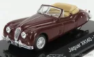 JAGUAR  XK140 CABRIOLET 1954 - CON VETRINA - WITH SHOWCASE  BORDEAUX