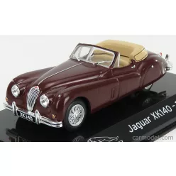   JAGUAR  XK140 CABRIOLET 1954 - CON VETRINA - WITH SHOWCASE  BORDEAUX