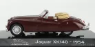 JAGUAR  XK140 CABRIOLET 1954 - CON VETRINA - WITH SHOWCASE  BORDEAUX
