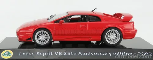 LOTUS  ESPRIT V8 25th ANNIVERSARY EDITION 2002 - CON VETRINA - WITH SHOWCASE  COPPER MET