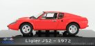LIGIER  JS2 1972 - CON VETRINA - WITH SHOWCASE  RED