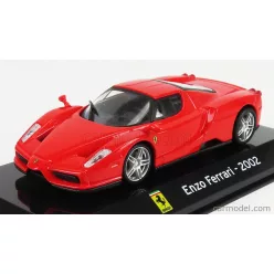 FERRARI  ENZO 2002 - CON VETRINA - WITH SHOWCASE  RED