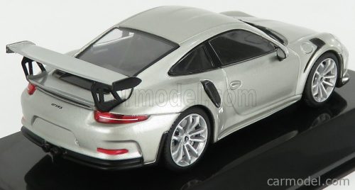 PORSCHE  911 991 GT3 RS 2015 - CON VETRINA - WITH SHOWCASE  SILVER