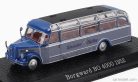 BORGWARD  BO 4000 AUTOBUS WANDER FALKE 1952 - DAMAGE DISPLAY BOX  2 TONE BLUE