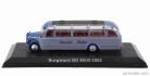 BORGWARD  BO 4000 AUTOBUS WANDER FALKE 1952 - DAMAGE DISPLAY BOX  2 TONE BLUE