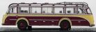 HENSCHEL  HS100N AUTOBUS 1953 - DAMAGE DISPLAY BOX  BORDEAUX CREAM