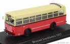 BROSSEL  JONCKHEERE AUTOBUS 1957 - DAMAGE DISPLAY BOX  ORANGE CREAM
