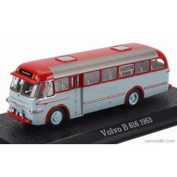   VOLVO  B616 AUTOBUS 1953 - DAMAGE DISPLAY BOX  RED LIGHT BLUE