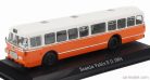 SCANIA  VABIS D11 AUTOBUS 1969 - DAMAGE DISPLAY BOX  ORANGE WHITE