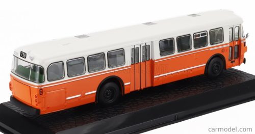 SCANIA  VABIS D11 AUTOBUS 1969 - DAMAGE DISPLAY BOX  ORANGE WHITE