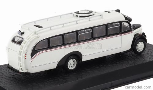 REO  SPEEDWAY AUTOBUS 1946 - DAMAGE DISPLAY BOX  WHITE BLACK