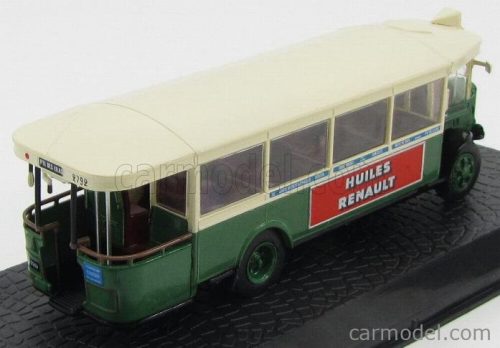 RENAULT  TN6C2 AUTOBUS PTE DES LILAS 1932 - DAMAGE DISPLAY BOX  GREEN WHITE