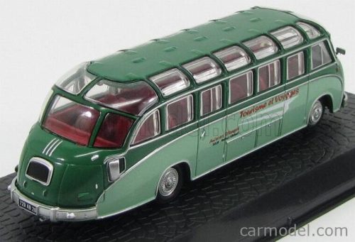 SETRA  KASSBOHRER S8 AUTOBUS TOURISME ET VOYAGES 1951 - DAMAGE DISPLAY BOX  2 TONE GREEN