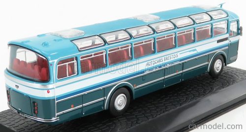 VAN HOOL  306 AUTOBUS 1958 - DAMAGE DISPLAY BOX  2 TONE BLUE