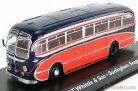 LEYLAND  TIGER CUB AUTOBUS BURLINGHAM SEAGULL COACH JT WHITTLE & SON 1951  RED BLACK