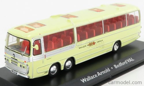 BEDFORD  VAL PLAXTON AUTOBUS 3-ASSI PANORAMA COACH WALLACE ARNOLD 1967  CREAM