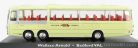 BEDFORD  VAL PLAXTON AUTOBUS 3-ASSI PANORAMA COACH WALLACE ARNOLD 1967  CREAM