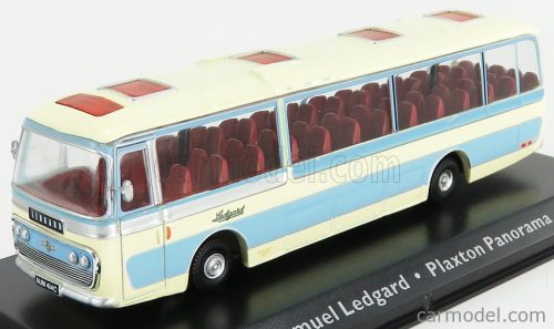 LEYLAND  LEOPARD AUTOBUS PLAXTON PANORAMA COACH SAMUEL LEDGARD 1965  LIGHT BLUE CREAM