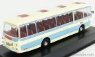 LEYLAND  LEOPARD AUTOBUS PLAXTON PANORAMA COACH SAMUEL LEDGARD 1965  LIGHT BLUE CREAM
