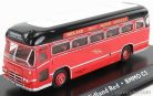 MIDLAND  BMMO CM5T AUTOBUS MOTORWAY COACH MIDLAND RED 1960  RED BLACK WHITE