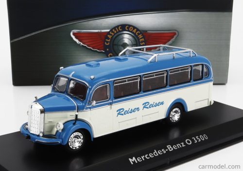 MERCEDES BENZ  O3500 AUTOBUS REISEN REISEN 1950  BLUE BEIGE